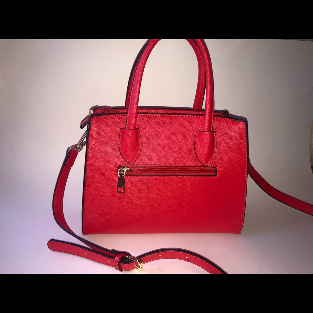 Brand New Red Satchel Handbag (SOLD)